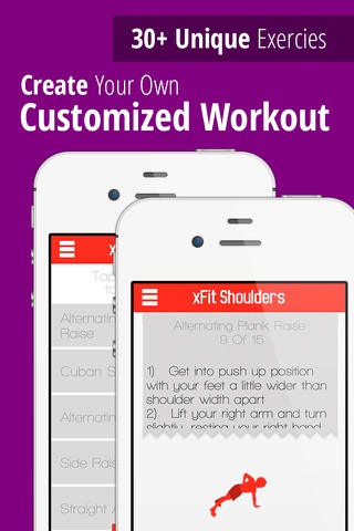 xFit Shoulders – Killer Workout for Sexy Toned Shoulder Muscles screenshot 3