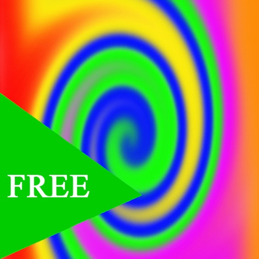 Fingerpainting Spin Canvas Art Free Icon