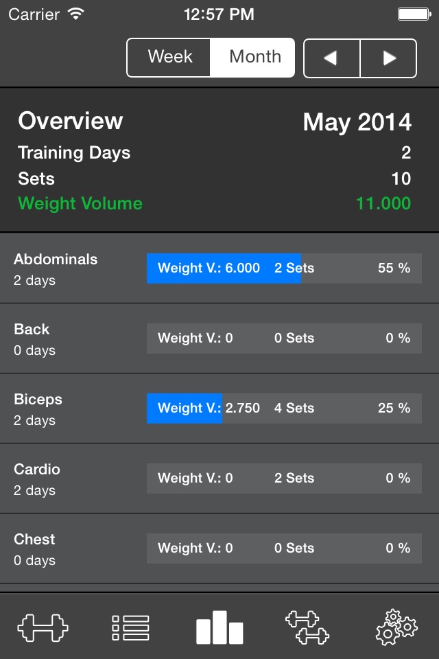 Gym Log Ultimate Free - Plan and log workouts with the best fitness tracker screenshot 3