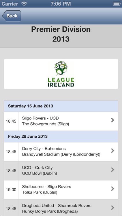 League of Ireland. screenshot-4