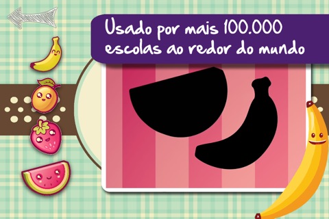 Shape Game Food Cartoon for kids screenshot 4