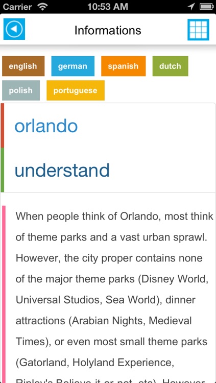 Orlando & Walt Disney World Resort offline map, guide, hotels screenshot-4