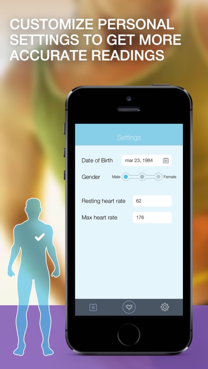 Heart Rate BPM Monitor - Portable Cardiograph and Pulse Monitoring screenshot-4