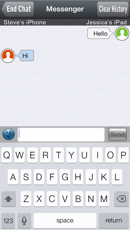 Bluetooth & Wifi Messenger : Chatting with friends without internet between iPhone, iPad and iPod