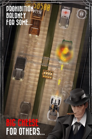 Mobster Chaser - The prohibition car racer screenshot 4