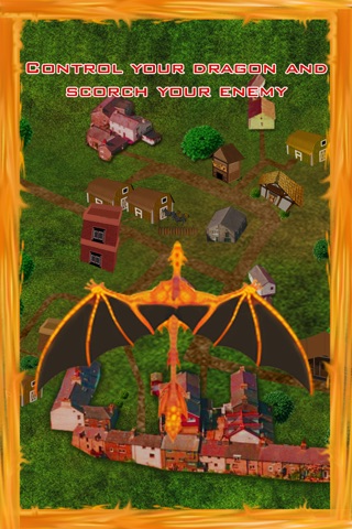 Fire Angry Dark Dragons Quest : The Flight over the Kingdom under attack - Free Edition screenshot 2