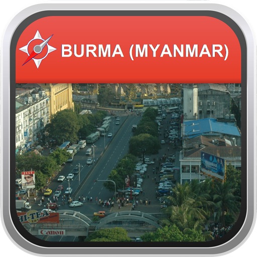 Offline Map Burma (Myanmar): City Navigator Maps icon
