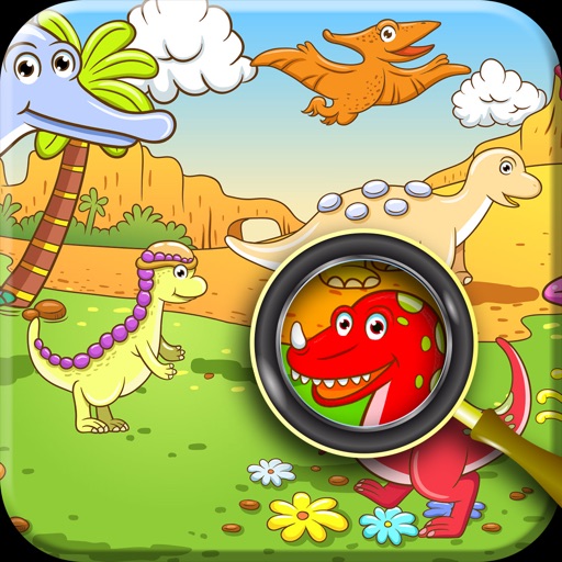 A Dinosaur Can you find it Puzzle Game for Kids Free
