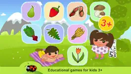 Game screenshot study fruits, vegetables and mushrooms - cognitive and educational games for preschoolers and toddlers from 3+ with English and Russian voice-over. mod apk