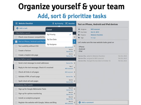 GTD for Asana - Do less. Get more done. screenshot 3