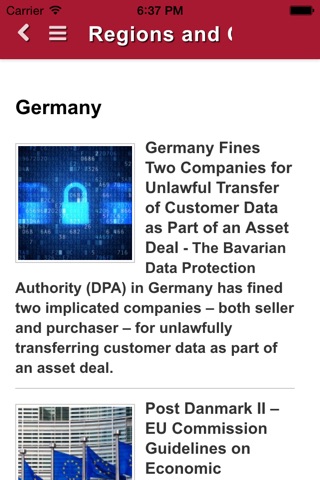 Global Compliance News screenshot 2