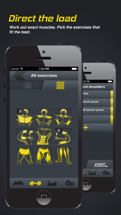 Gym Machine - Personal Workout Organizer screenshot-3