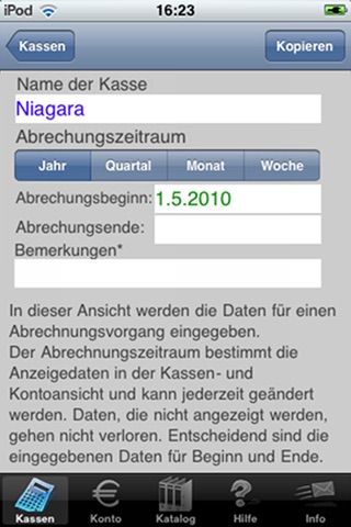 Kasse screenshot 4