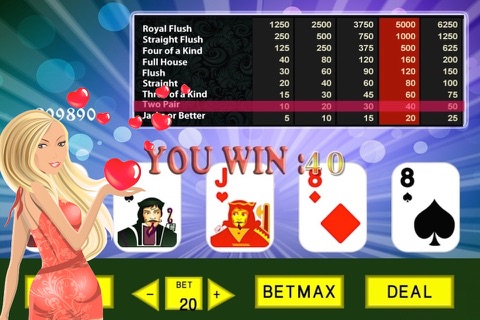 Classic Titan Video Poker - 6 Rules Included Poker screenshot 3