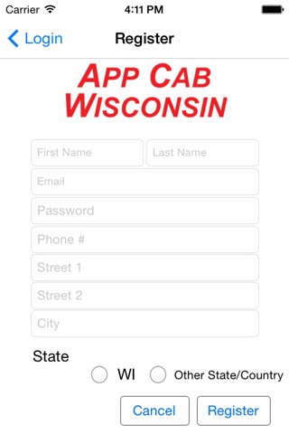 App Cab WISCONSIN screenshot 2