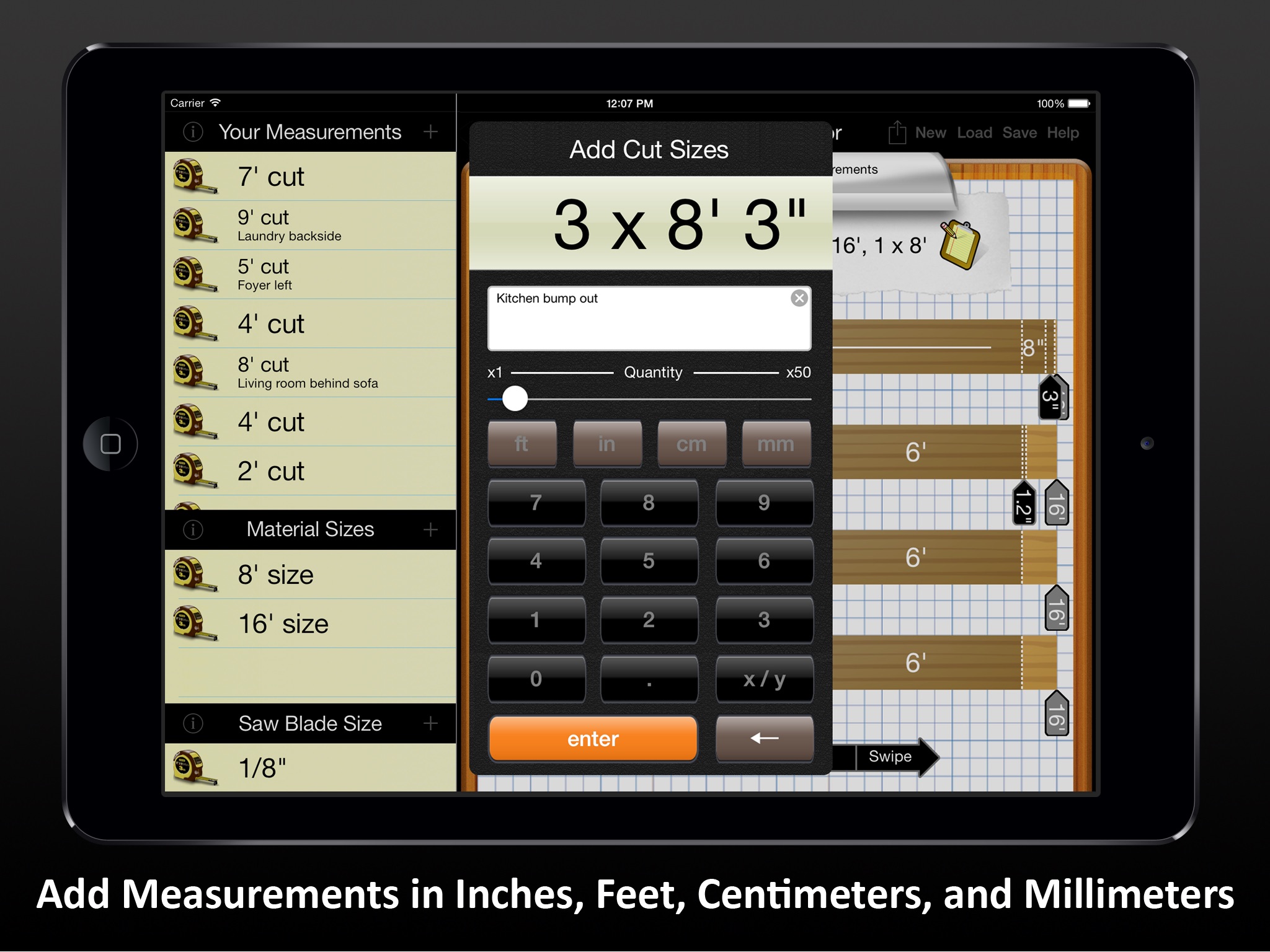 Cut Calculator screenshot 3