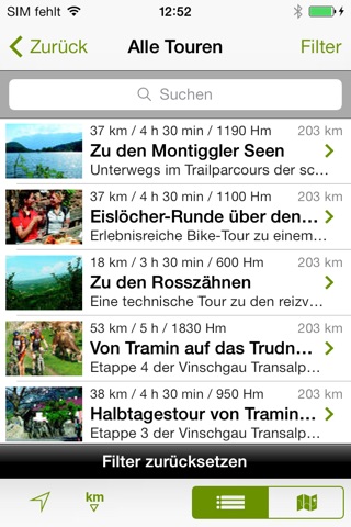 Mountainbike Touren screenshot 3
