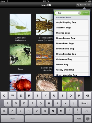 Insect ID: the Ute Guide tablet edition screenshot 2