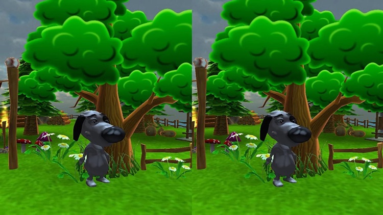 VR Talking Cat & Dog Park: Real 3D Game screenshot-3