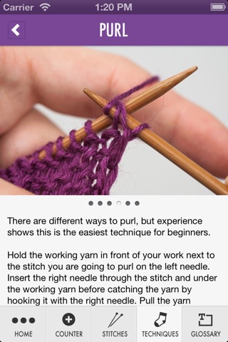 The Knitting Helper screenshot 2