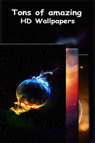 Galaxy Space Backgrounds & Wallpapers - Custom Home Screen Maker with HD Pictures of Planet & Astronomy screenshot 4
