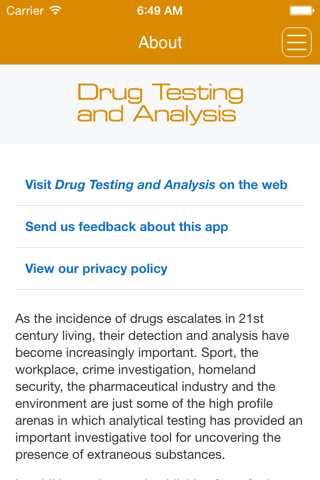 Drug Testing and Analysis screenshot 2