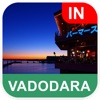 Vadodara, India Offline Map - PLACE STARS