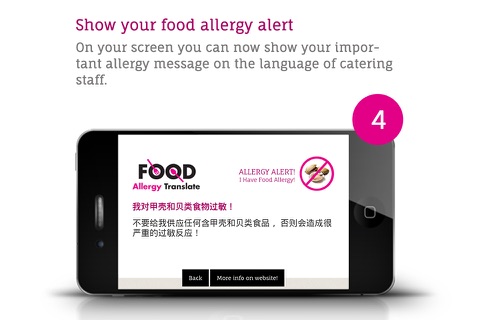 Food Allergy Translate screenshot 4