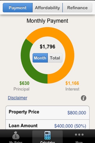 Singapore Mortgage Calculator & Home Loan Rates - MoneyIQ screenshot 2