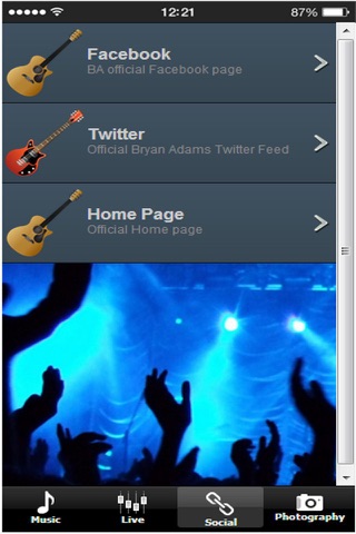 Life and Music of Bryan Adams screenshot 3