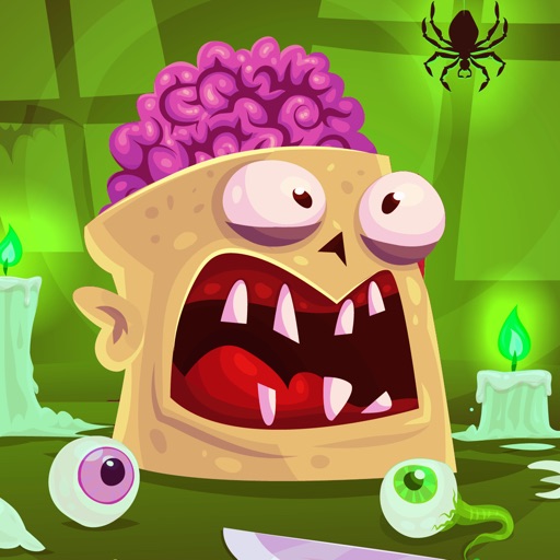 Haunted Monster Head Line Up - PRO - Slide To Match Pattern Puzzle Game