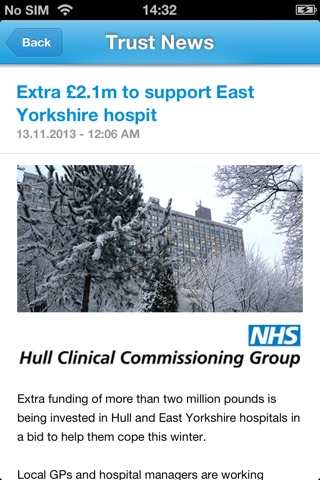 Hull NHS Hospitals screenshot 3