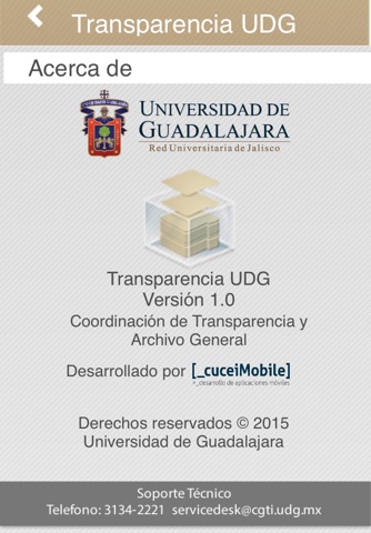 Transparencia UDG screenshot 4
