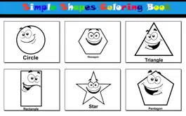 Game screenshot Simple Shapes Coloring Pages For Toddlers apk