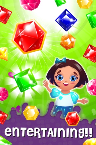 Match-3 Mania - diamond game and kids digger's quest hd free screenshot 2