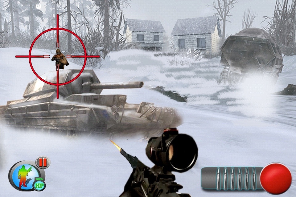 Arctic Assault (17+) : Sniper vs Sniper screenshot 3