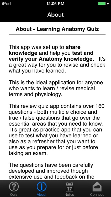 Learning Anatomy Quiz screenshot-3