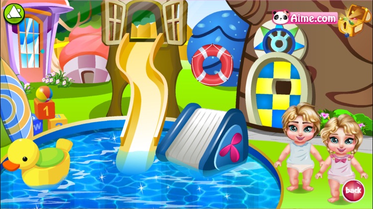 RoyalTwins:WaterPark - Caring Twins,Kids Game