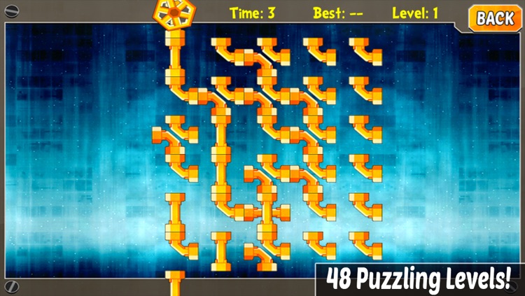 Pipe Dream! - Free Puzzle Game with Pipes to keep Your Brain Busy and Stimulated screenshot-0