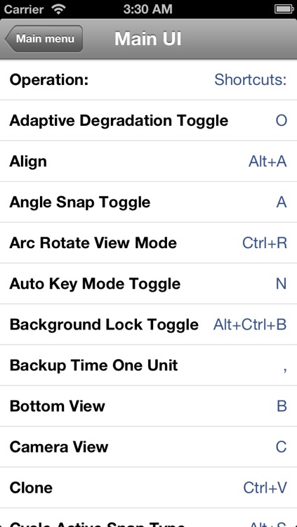 Shortcuts for 3Ds Max screenshot-3