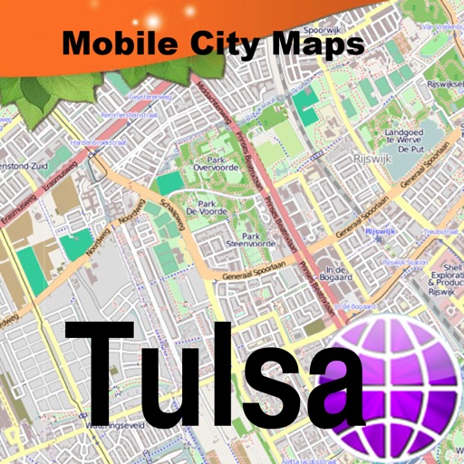 Tulsa Street Map icon