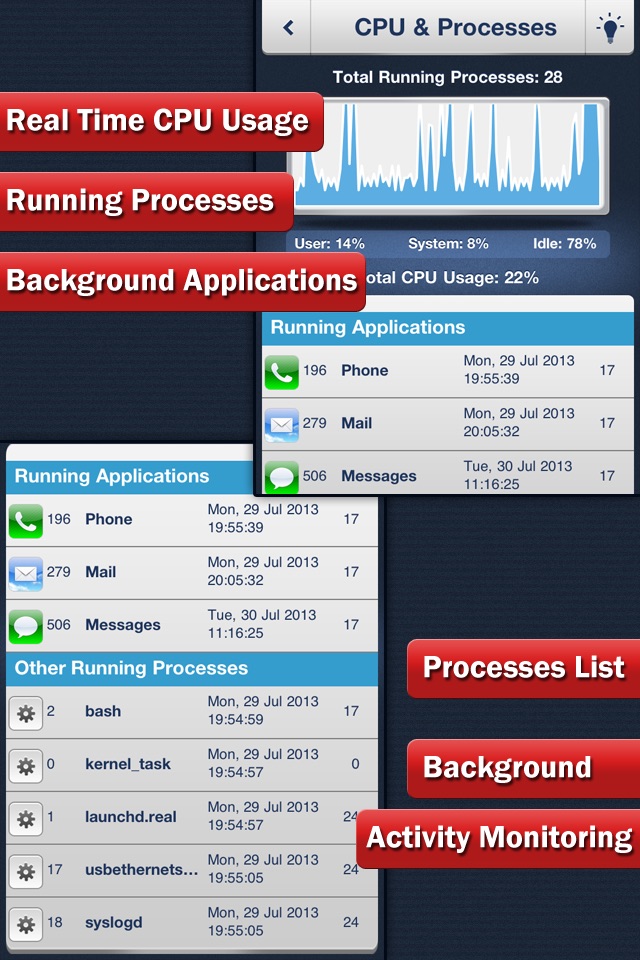 System Status - Battery & Network Manager screenshot 4