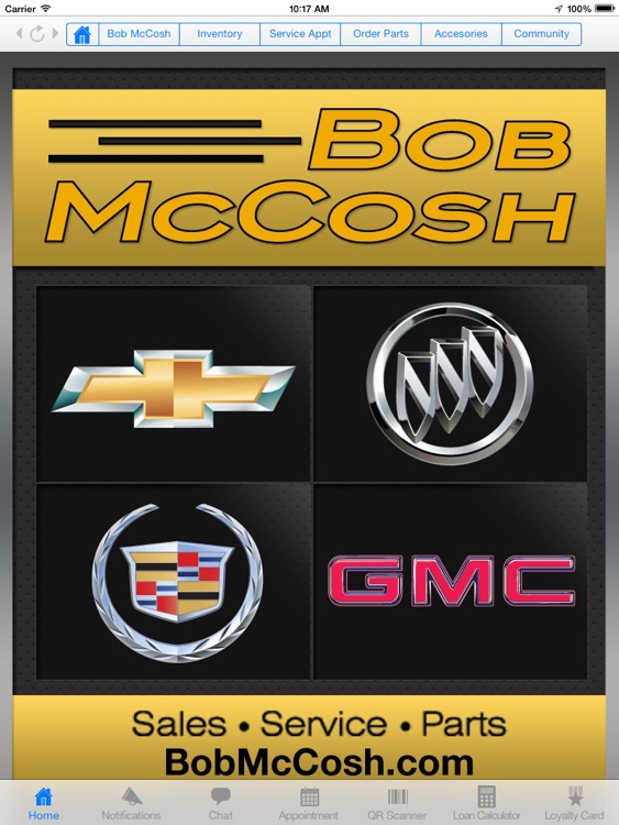 Bob McCosh Chevrolet Buick GMC Cadillac HD by MobileAppLoader, LLC.