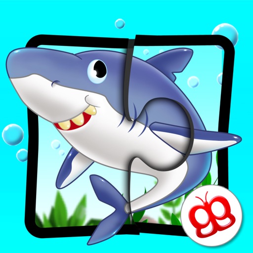 Ocean Jigsaw Puzzle 123 - Word Learning Puzzle Game for Kids