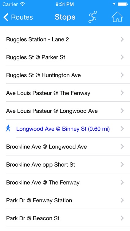 Where's my MBTA Bus? Lite screenshot-4