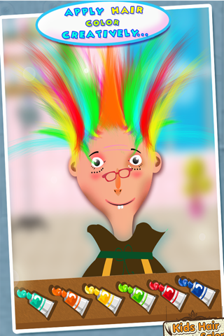 Hair Salon – Play as famous Hairstyle Maker in Kids Fashion Salon screenshot 3