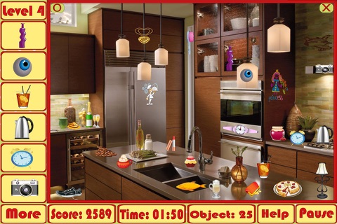 Hidden Object Game Messy Kitchen screenshot 2