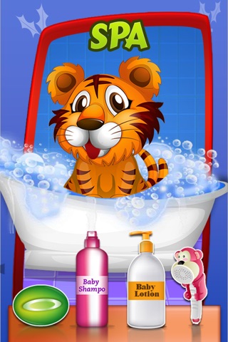 Baby pet care – Free animal dress up spa and salon game for girls & kids screenshot 4