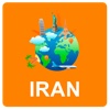 Iran Off Vector Map - Vector World