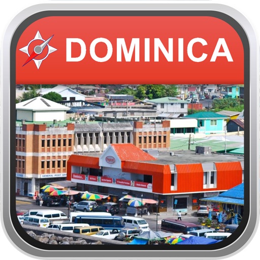 Offline Map Dominica: City Navigator Maps icon